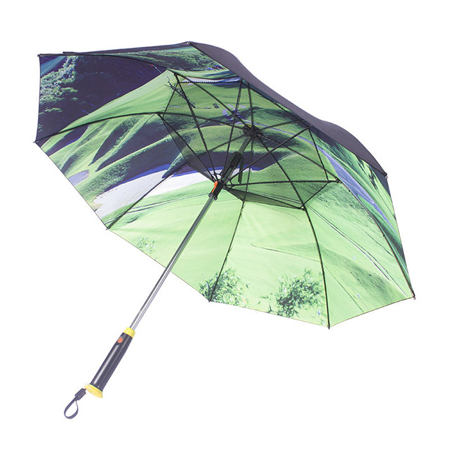 深圳市精銘鑫雨傘制品有限公司-27寸第三代風扇傘