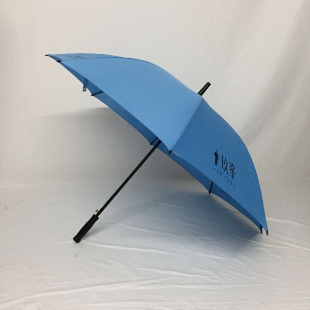 深圳市精銘鑫雨傘制品有限公司-雨傘廠家訂制房地產公司的27寸雙骨直桿廣告傘